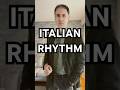 The Rhythm Of Italian Vowels