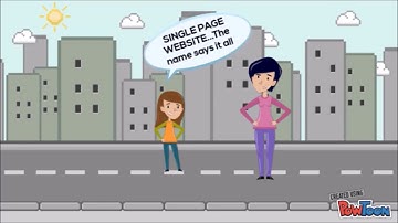 Single Page Website (with music)