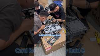 Lắp đặt 2 máy chủ dell r750 12x3.5-inch.  #serverdell #dellr750 #maychudell #dellpoweredge
