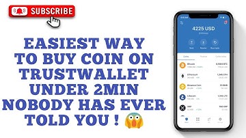 Easiest way to buy coin on Trustwallet under 2min nobody has ever told you ! 😱