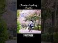 Cycling scene 🚲🌸#trending #goviral #hiddenlove#chenzheyuan #zhaolusi #cdrama #shorts
