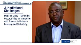 International Education Standard 4: Implementation Challenges