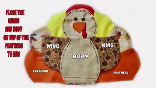 Easy Fabric Turkey Placemat (DIY) News