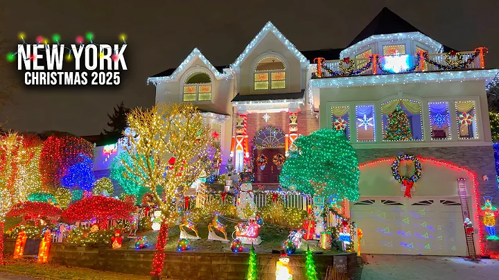 STATEN ISLAND NYC Best Christmas Decorations 2025 New York City 4K Christmas Lights in NYC ✨