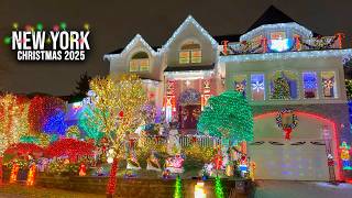 STATEN ISLAND NYC Best Christmas Decorations 2025 New York City 4K Christmas Lights in NYC ✨