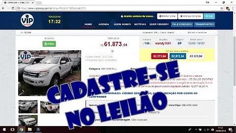 Como funciona o leilão virtual do Detran?