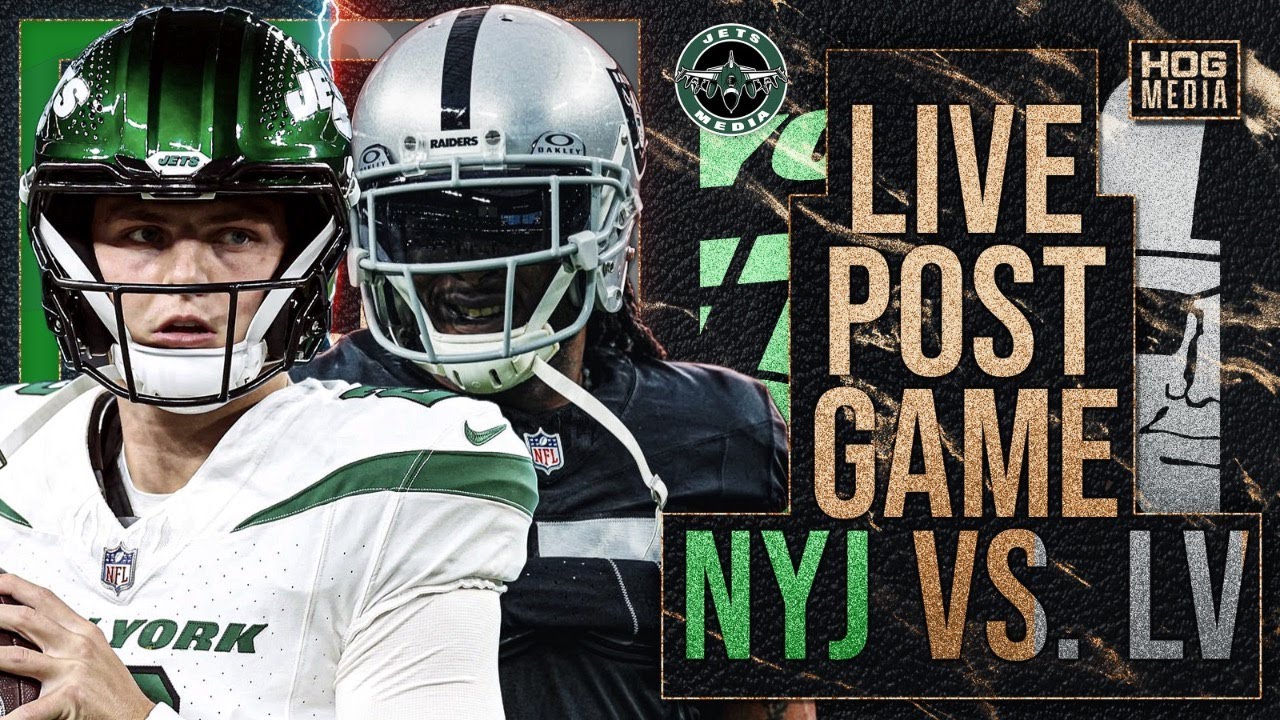 JETS vs RAIDERS LIVE POST GAME FROM LAS VEGAS YouTube