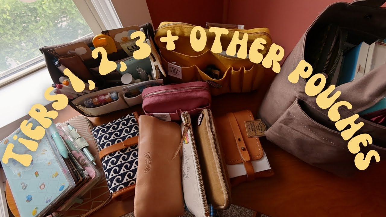 what’s in my pen case/journaling kit (Yuruliku 3 pen, Delfonics XS, Hobonichi Stappo)