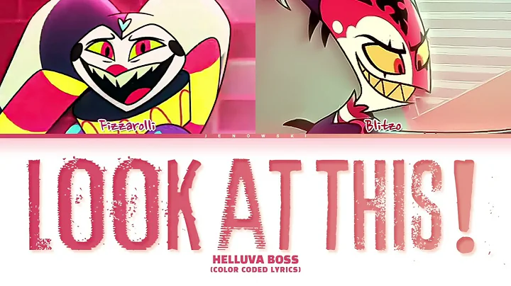 HELLUVA BOSS - 'Look at This!' (Color Coded Lyrics)