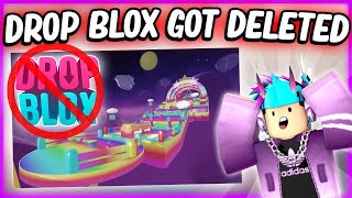 Drop Blox got DELETED off Roblox!!!!! [Fall Guys SUES Drop Blox?]