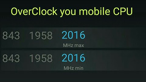 hindi tutorials OverClock your mobile CPU using SetCpu!!