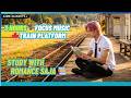 🍁5 Hours Study Music • Study With Romance Saja in School Uniform | Countryside Train Platform Focus