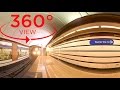 360 VR VIDEO TRAVEL - St. Petersburg Metro, the deepest subway in the world (vr 360 degree video)