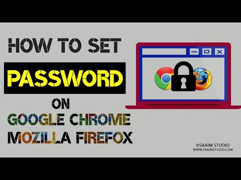 How to Lock Google Chrome and Mozilla Firefox with Password?