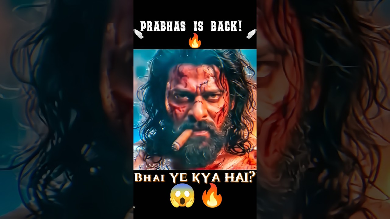 SPIRIT Official Poster Review: Prabhas "Beast Mode" Unleashed! 🔥