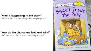 Biscuit Feeds the Pets Read Aloud w/ pre-reading reflection questions