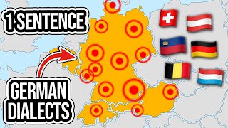 38 Different German Dialects Trying To Say The Same Sentence!  MAJOR Differences!