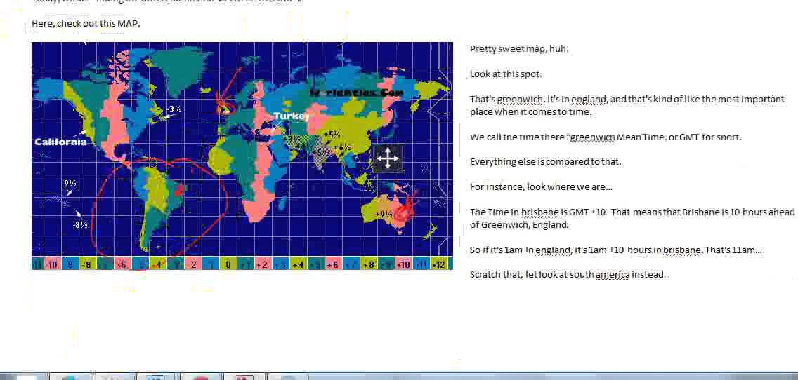 Time differences between cities youtube