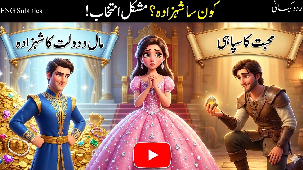 Princess👸 and the two princes | hindi fairy tales 