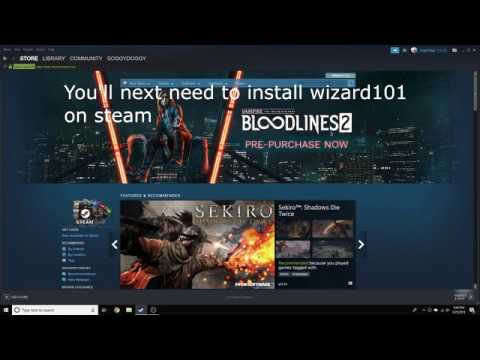 How to link your wizard101 account to steam, and play wizard101 on mobile.