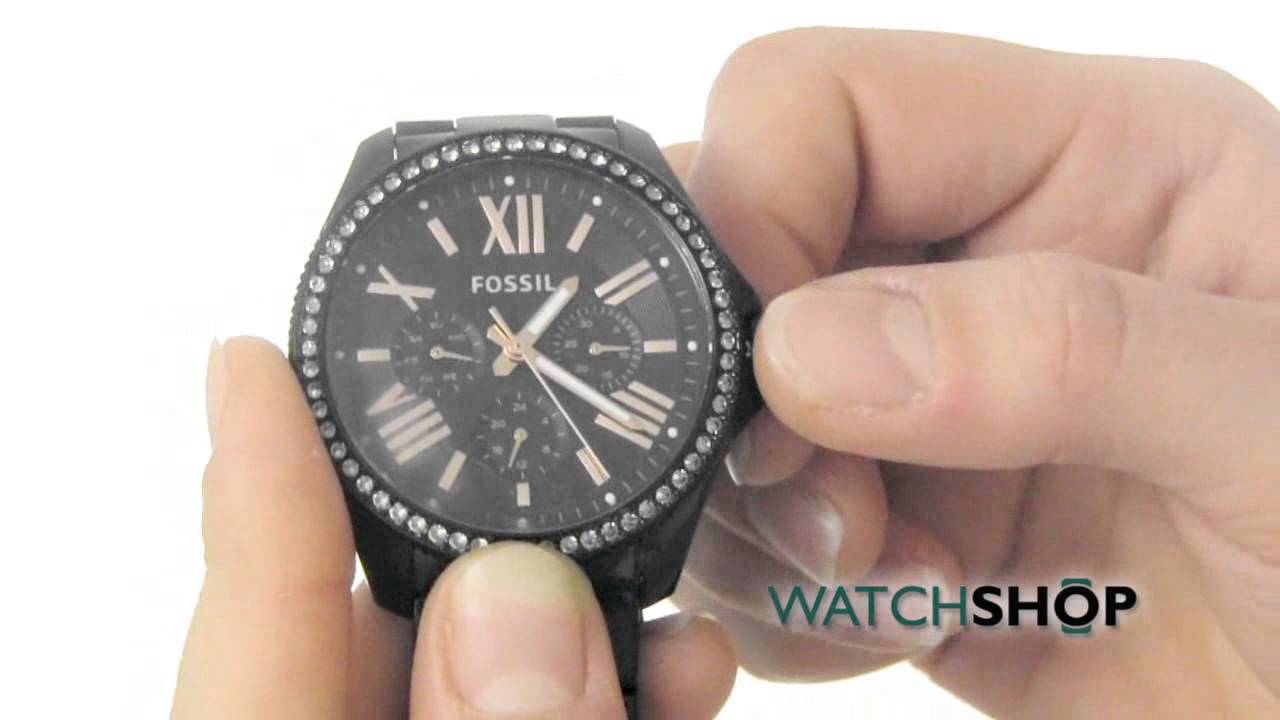Ladies' Fossil Cecile Watch (AM4522 