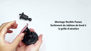 Fr Msxttly K503 Support Chargeur Magnétique Sans Fil Qi2.2 25 W