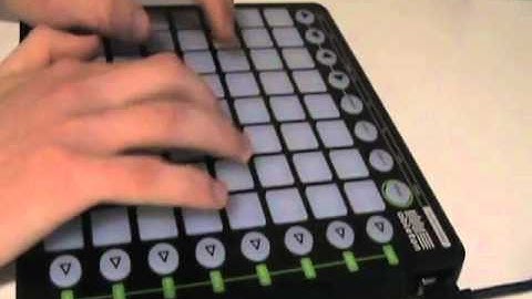 THE GRID-Novation Launchpad + Supercollider demo 2