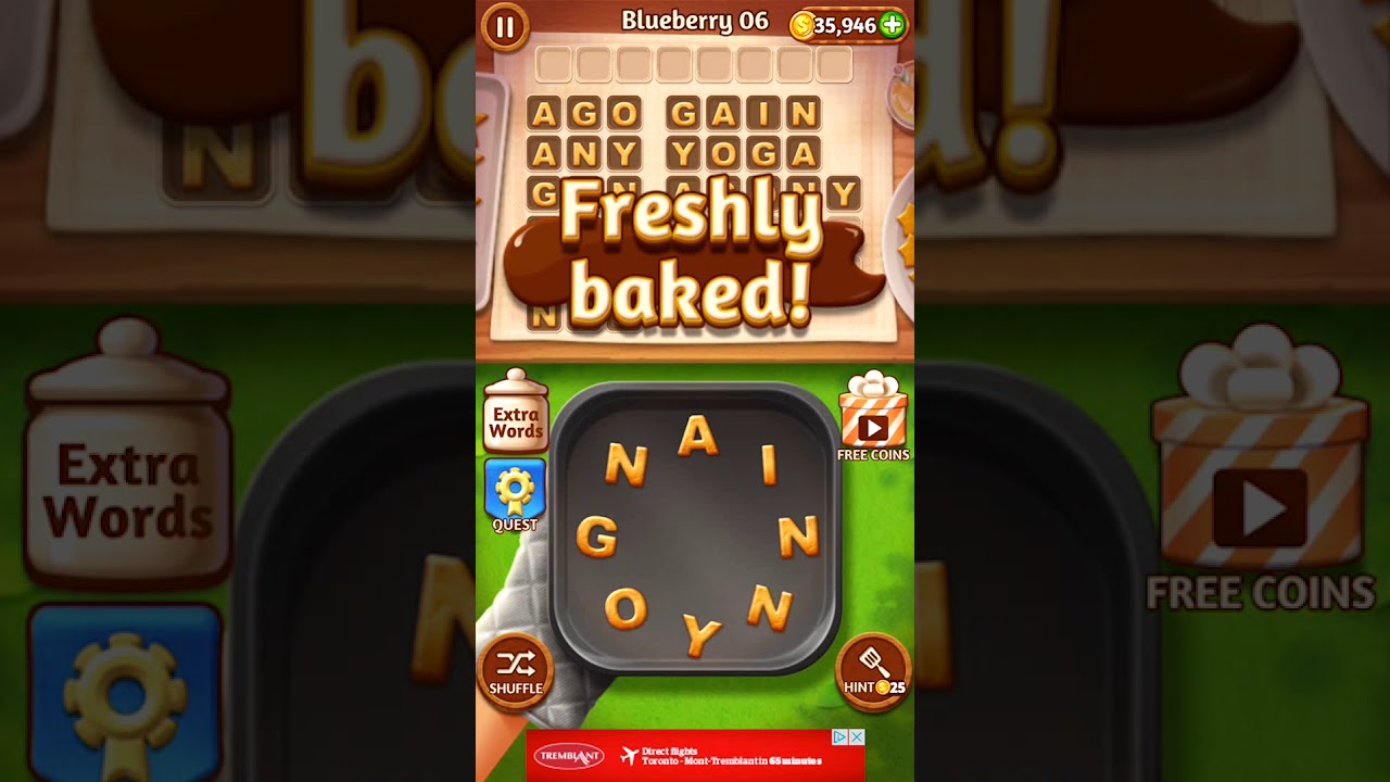 Word Cookies Blueberry 6 Word Cookies Answers YouTube
