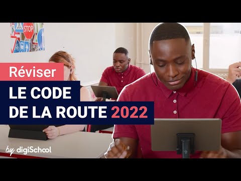 Réviser le code de la route 2022 et ses cours à partir de 4,99 euros