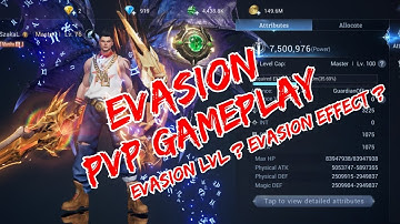 MU Origin 3 Evasion test part 1 PvP Gameplay High lvl and effect Evasion f2p