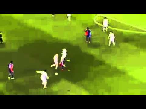 ترقيصة المصري أحمد حمودي لاعب بازل للاعبي ريال مدريد 