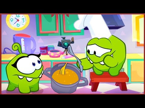 Om Nom Hikayeleri |Yemek Pişirmek - Şeker Yapımı| Çocuk Çizgi Filmleri| HeyToonz - Türkçe Çizgi Film