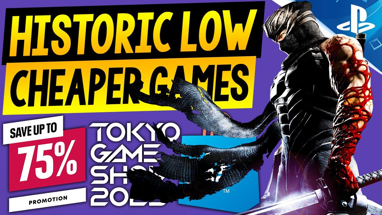 PS4 GAME SOFT SET 25点 値下げ 12 Awesome HISTORIC LOW PRICES PSN Tokyo Game Show 2025 Sale PS5
