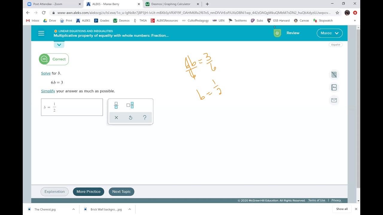 Multiplicative Property Of Equality With Whole Numbers Worksheets