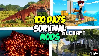 Top 5 Mods For 100 Days Survival In Minecraft 1.19+ || mcpe survival mods || part 2 screenshot 3