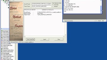 Spice Netlist Import