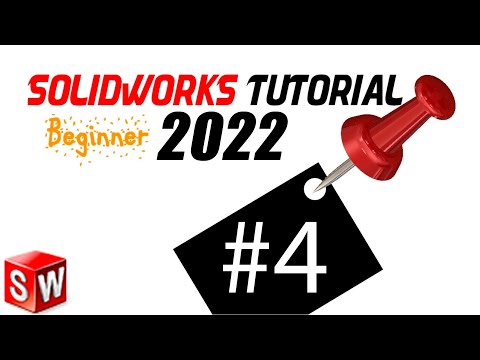 4 SolidWorks Beginner Tutorial 4_: Exit Sketch mood, Rename edit and use sketch, extrude