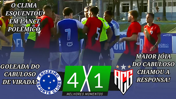 Cruzeiro 4 x 1 Atlético-GO | Goals and Highlights | Brazilian Under-20 Championship 2025