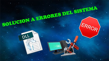 Como solucionar errores de archivos DLL en Windows Vista/7/8/10