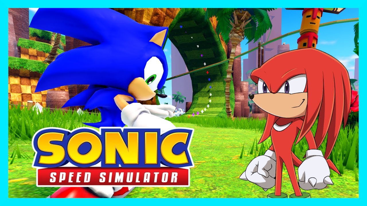 Sonic Speed Simulator! SLOW to FAST 🔵💨- Sonic & Tails Play ROBLOX 