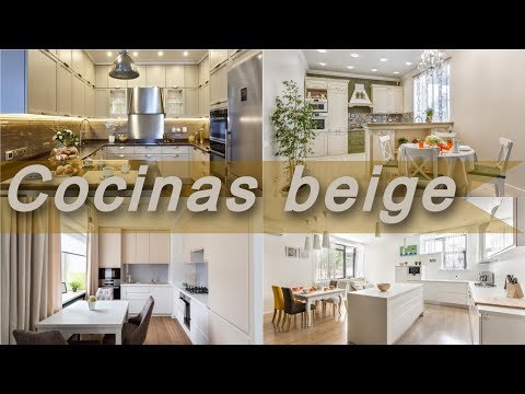 Video: Cocina Beige (74 Fotos): Diseño De Un Juego De Cocina En Tonos Beige, Una Combinación De Beige Con Blanco Y Otros Colores Y Hermosos Ejemplos En El Interior