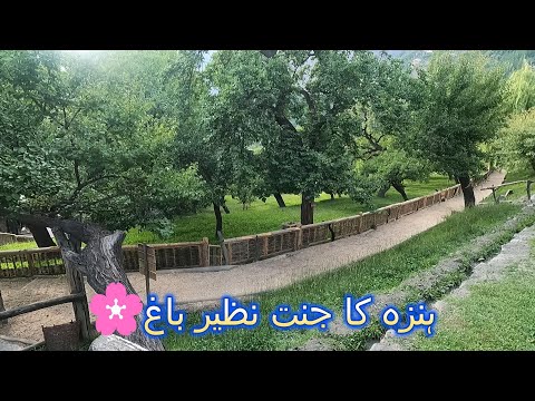 HEAVENLY GARDEN IN ALTIT FORT | 🌺 قدرت اور تاریخ کا سنگم | MAGICAL GARDEN | SERENA HOTEL HUTS HUNZA