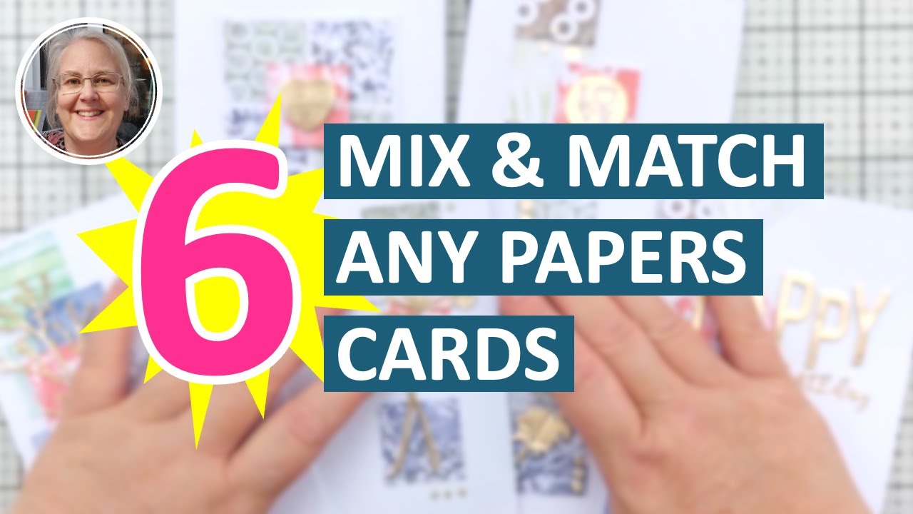 Mix and Match Your Papers to Create Gorgeous Cards! [2025/141]