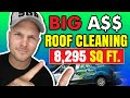 LUXURY CLIENT ROOF CLEANING ....Weird Customers...
