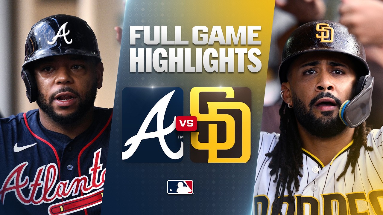 BRAVES vs. PADRES Full Game Highlights (6/24/26) | MLB Highlights