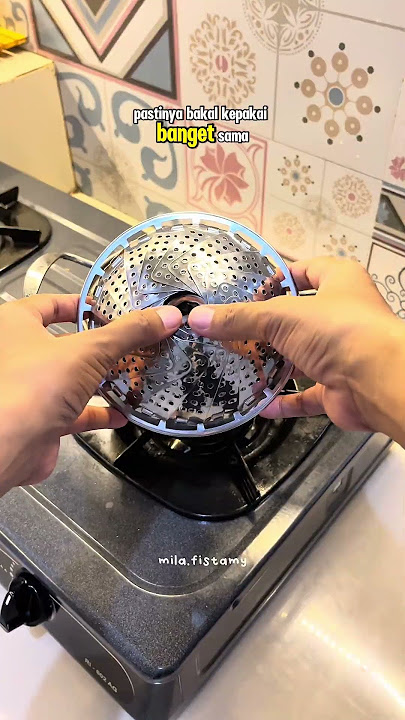 Flexible steamer, fits all pan sizes #steamer #steamerpan #uniqueitems #usefulsmallitems