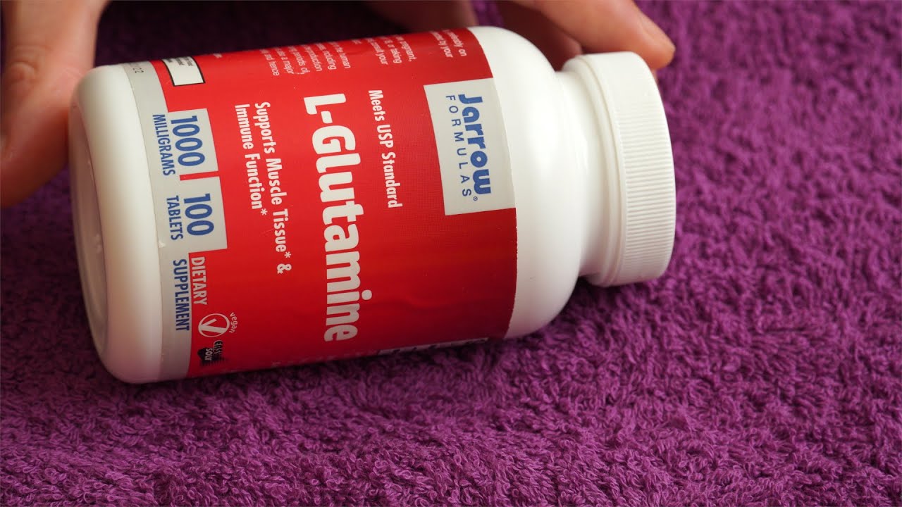 Review of Jarrow Formulas LGlutamine 1000 mg 100 Tablets YouTube