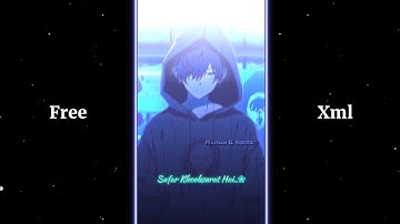 Ek Tarfa Mera Safar 🥺 | Alight Motion Presets Xml 🙂 #xml #am_editors_bd #alightmotion