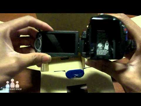 Panasonic HDC-SD40 Camcorder Unboxing!