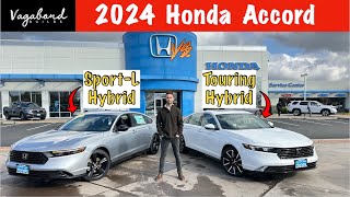 Differences in 2024 Honda Accord HYBRID: SPORTL vs Touring